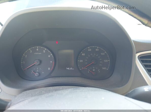3KPC24A61ME134160 2021 HYUNDAI ACCENT Черный Вид задних сидений