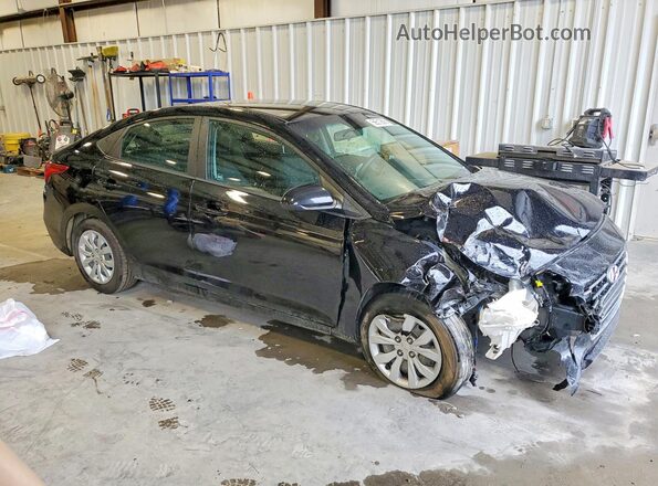 3KPC24A61ME142419 2021 HYUNDAI ACCENT Black Przód prawy