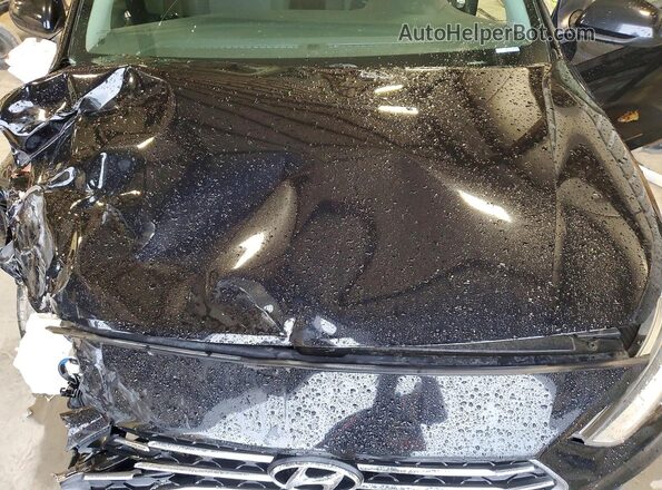 3KPC24A61ME142419 2021 HYUNDAI ACCENT Black Widok wnętrza z tyłu