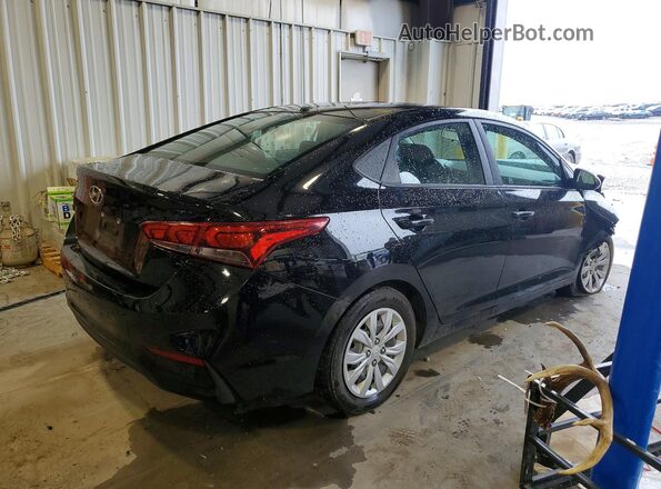 3KPC24A61ME142419 2021 HYUNDAI ACCENT Black Tył prawy
