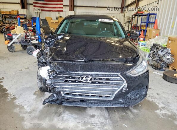 3KPC24A61ME142419 2021 HYUNDAI ACCENT Black Widok z przodu
