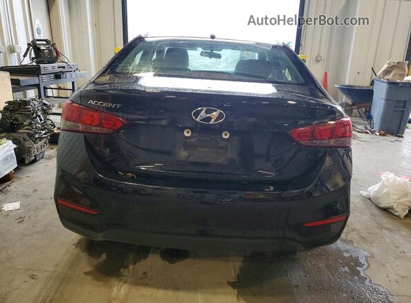 3KPC24A61ME142419 2021 HYUNDAI ACCENT Black Widok z tyłu