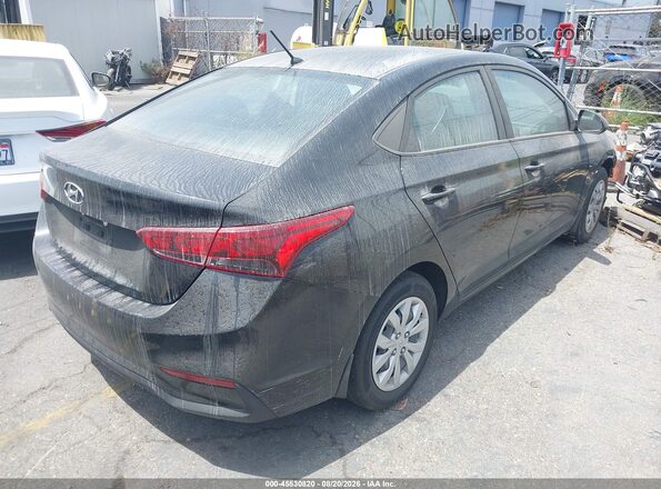 3KPC24A61ME151069 2021 HYUNDAI ACCENT Black Tył prawy