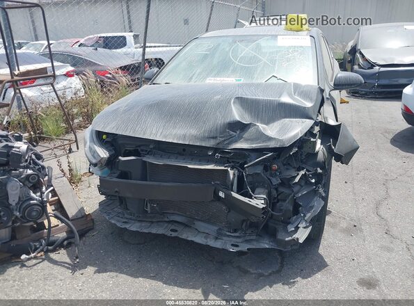 3KPC24A61ME151069 2021 HYUNDAI ACCENT Black Widok wnętrza z tyłu