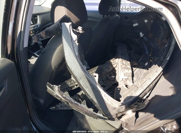 3KPC24A61ME151069 2021 HYUNDAI ACCENT Black Widok zestawu wskaźników
