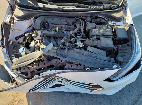 3KPC24A61ME152982 2021 HYUNDAI ACCENT Белый Вид задней части салона