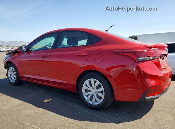 3KPC24A61NE168259 2022 HYUNDAI ACCENT Red Trasero izquierdo