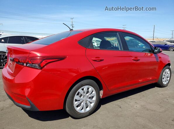 3KPC24A61NE168259 2022 HYUNDAI ACCENT Red Trasero derecho