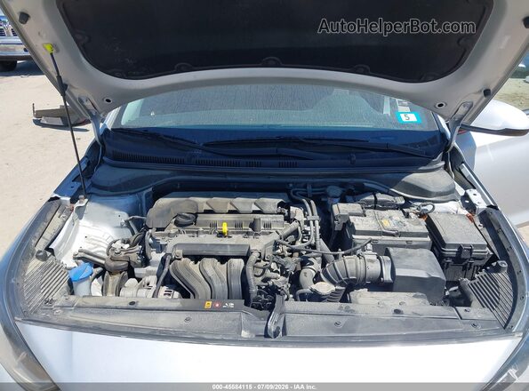 3KPC24A61NE172523 2022 HYUNDAI ACCENT Silver Rear view