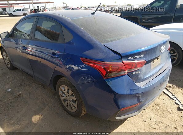 3KPC24A62LE090815 2020 HYUNDAI ACCENT Blue უკანა მარცხენა