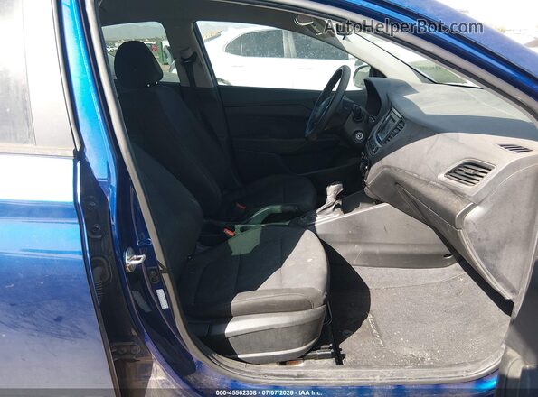 3KPC24A62LE090815 2020 HYUNDAI ACCENT Blue წინა სალონის ხედი