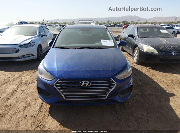 3KPC24A62LE090815 2020 HYUNDAI ACCENT Blue წინა ხედი