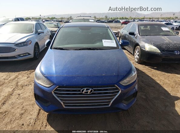 3KPC24A62LE090815 2020 HYUNDAI ACCENT Blue წინა პანელის ხედი