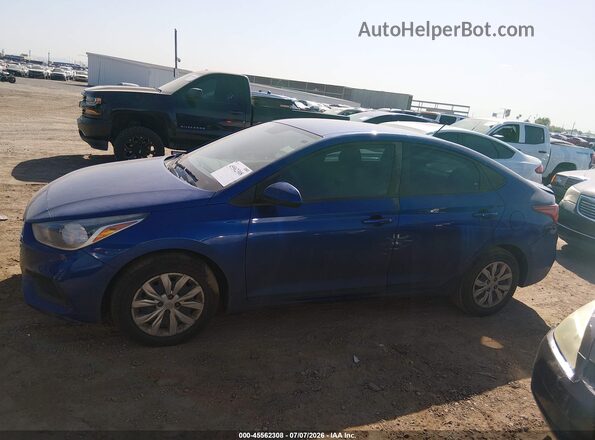 3KPC24A62LE090815 2020 HYUNDAI ACCENT Blue უკანა სალონის ხედი