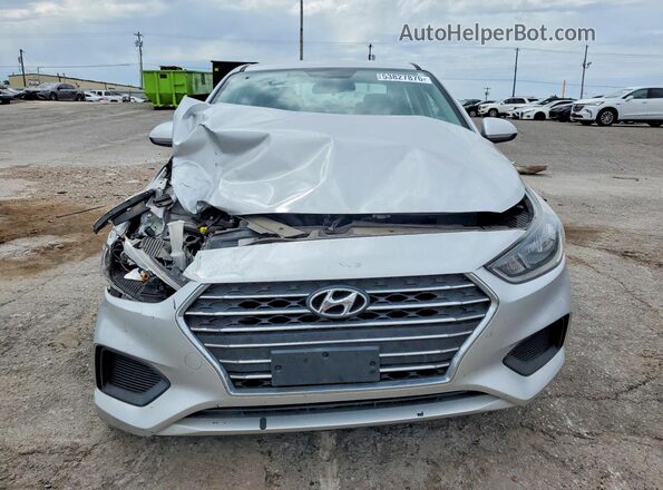 3KPC24A62LE119651 2020 HYUNDAI ACCENT Silver Вид спереду