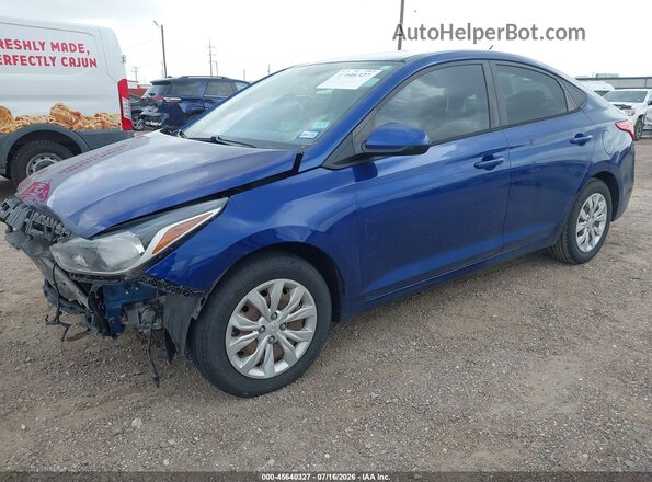 3KPC24A62LE126602 2020 HYUNDAI ACCENT Blue Передня ліва чверть