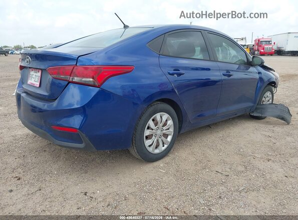 3KPC24A62LE126602 2020 HYUNDAI ACCENT Blue Задня права чверть