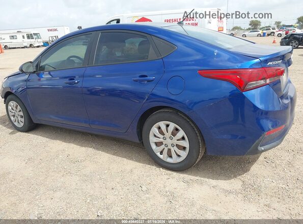 3KPC24A62LE126602 2020 HYUNDAI ACCENT Blue Задня ліва чверть