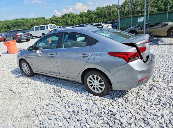 3KPC24A62ME135026 2021 HYUNDAI ACCENT Silver Tył lewy