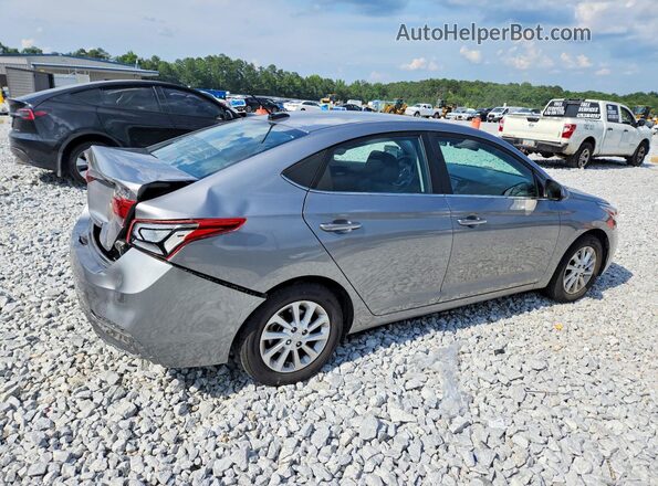 3KPC24A62ME135026 2021 HYUNDAI ACCENT Silver Tył prawy
