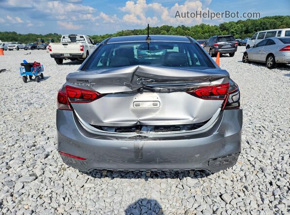 3KPC24A62ME135026 2021 HYUNDAI ACCENT Silver Widok z tyłu