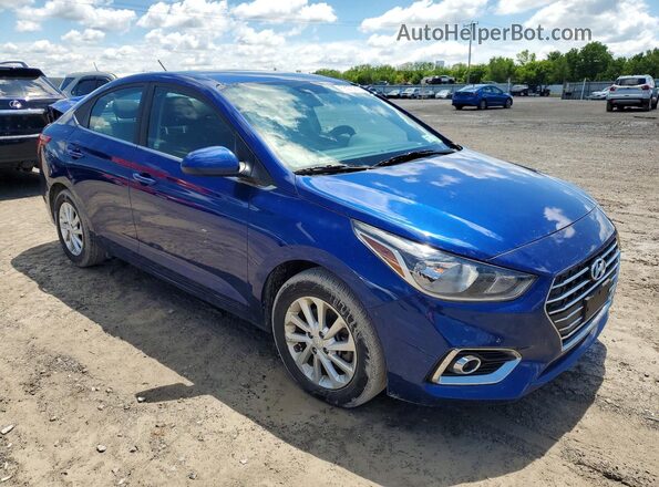 3KPC24A62ME139559 2021 HYUNDAI ACCENT Blue Przód prawy