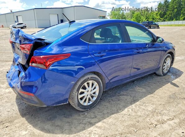 3KPC24A62ME139559 2021 HYUNDAI ACCENT Blue Tył prawy
