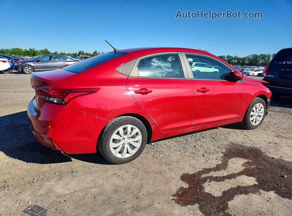 3KPC24A62NE166083 2022 HYUNDAI ACCENT Red Rear right