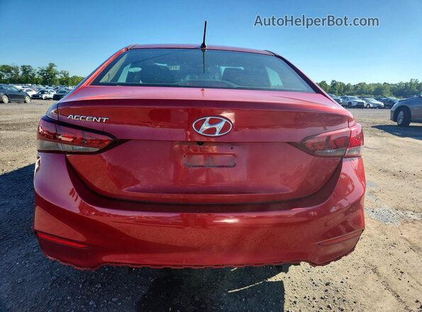 3KPC24A62NE166083 2022 HYUNDAI ACCENT Red Rear view