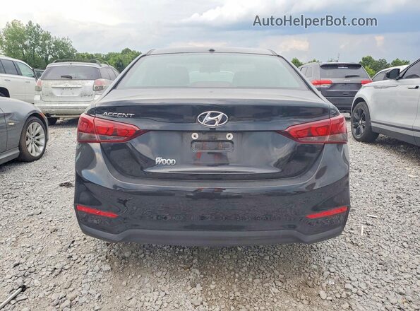 3KPC24A62NE183157 2022 HYUNDAI ACCENT Black Widok z tyłu