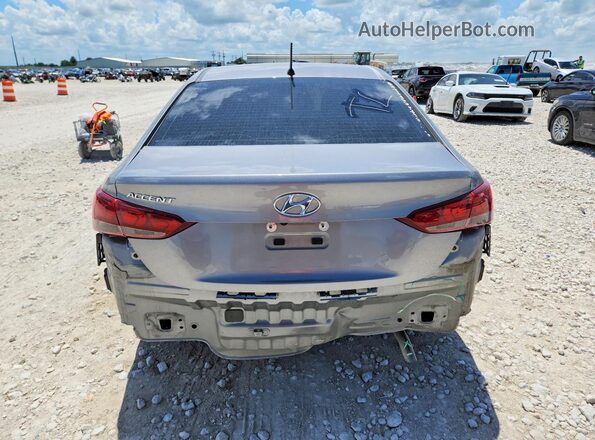 3KPC24A62NE186236 2022 HYUNDAI ACCENT Серебряный Вид сзади
