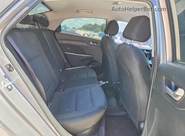3KPC24A62NE186236 2022 HYUNDAI ACCENT Серебряный Вид задних сидений