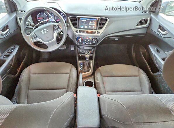 3KPC24A63LE108237 2020 HYUNDAI ACCENT Gray წინა პანელის ხედი