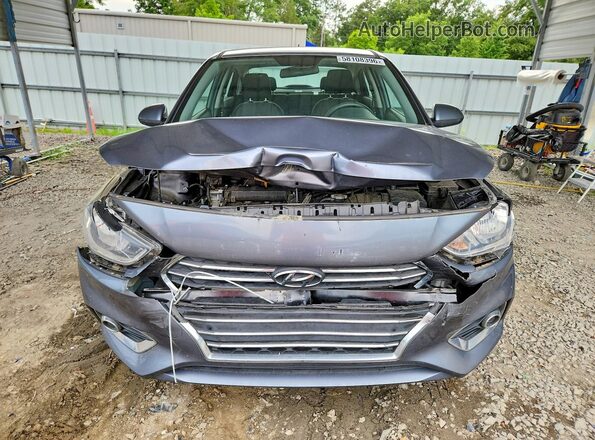 3KPC24A63LE108237 2020 HYUNDAI ACCENT Gray წინა ხედი