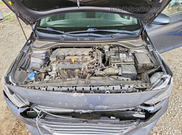 3KPC24A63LE108237 2020 HYUNDAI ACCENT Gray უკანა სალონის ხედი