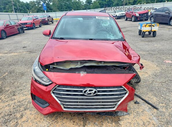 3KPC24A63LE116354 2020 HYUNDAI ACCENT Red Vista frontal