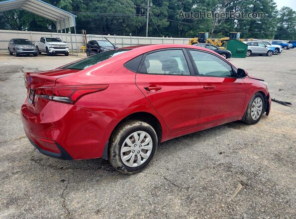 3KPC24A63LE116354 2020 HYUNDAI ACCENT Red Trasero derecho
