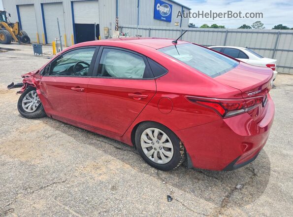 3KPC24A63LE116354 2020 HYUNDAI ACCENT Red Trasero izquierdo