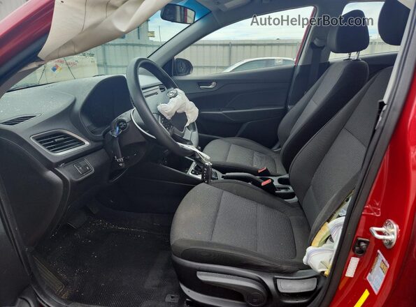 3KPC24A63LE116354 2020 HYUNDAI ACCENT Red Vista interior delantera