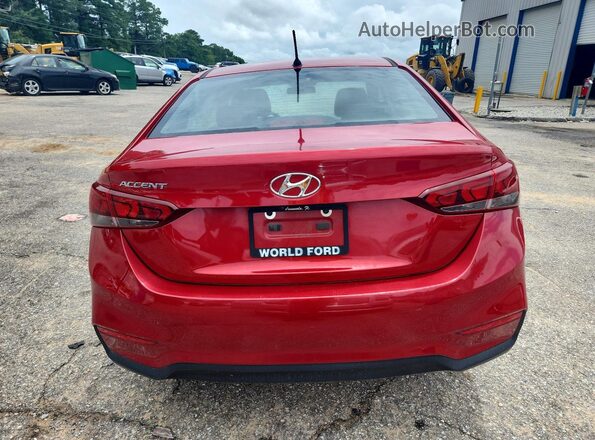 3KPC24A63LE116354 2020 HYUNDAI ACCENT Red Vista trasera