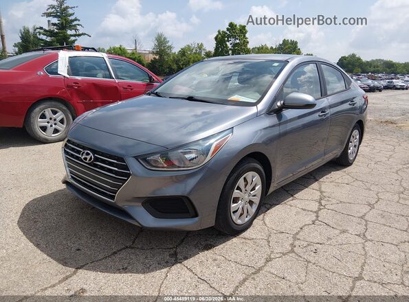 3KPC24A63LE118704 2020 HYUNDAI ACCENT Gray Vista tres cuartos delantera izquierda