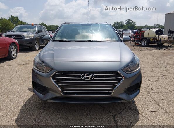 3KPC24A63LE118704 2020 HYUNDAI ACCENT Gray Vista interior trasera
