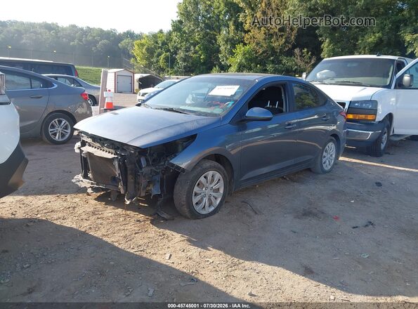 3KPC24A63LE126043 2020 HYUNDAI ACCENT Gray წინა მარცხენა ხედი სამი მეოთხედიდან