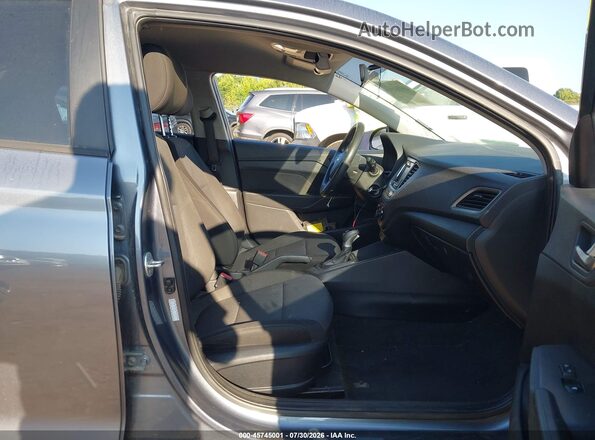 3KPC24A63LE126043 2020 HYUNDAI ACCENT Gray წინა სალონის ხედი