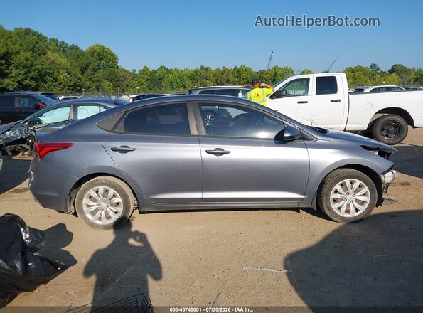 3KPC24A63LE126043 2020 HYUNDAI ACCENT Gray უკანა სალონის ხედი