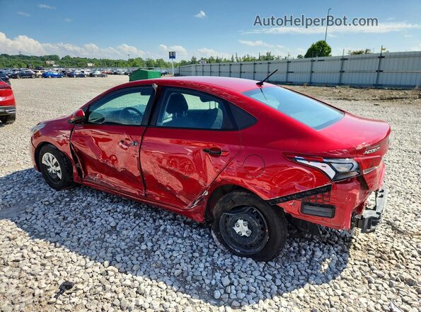 3KPC24A63ME131521 2021 HYUNDAI ACCENT Red Tył lewy