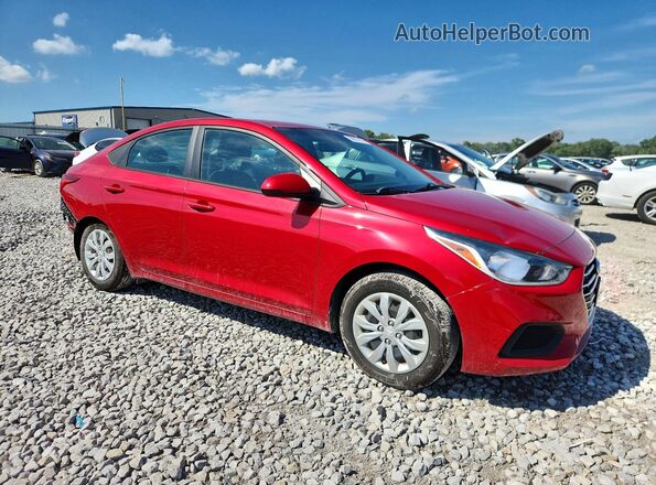 3KPC24A63ME131521 2021 HYUNDAI ACCENT Red Przód prawy