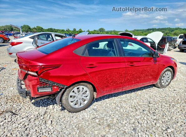 3KPC24A63ME131521 2021 HYUNDAI ACCENT Red Tył prawy