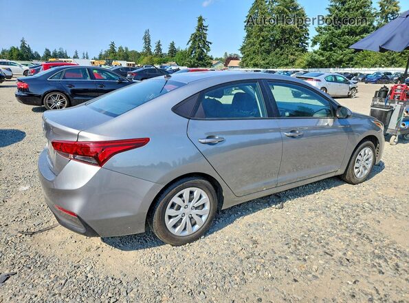 3KPC24A63ME149338 2021 HYUNDAI ACCENT Silver უკანა მარჯვენა