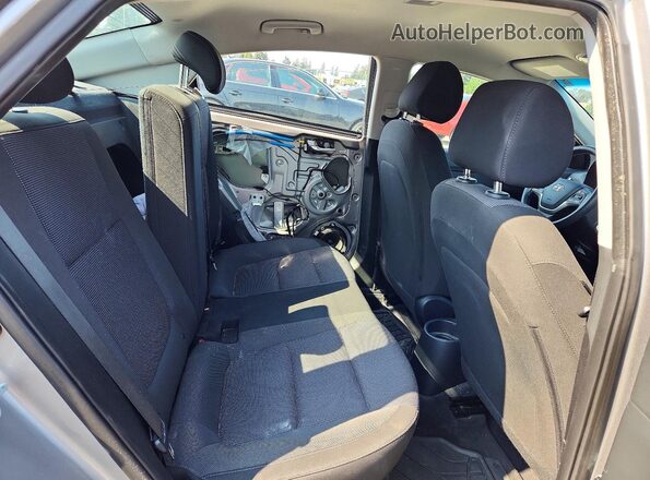 3KPC24A63ME149338 2021 HYUNDAI ACCENT Silver უკანა სავარძლების ხედი